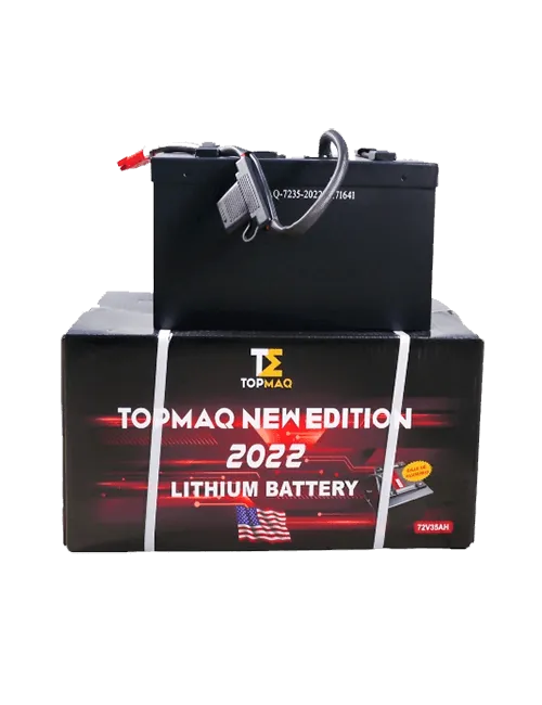 Batería 72V 35Ah de lithium Topmaq envios a cuba